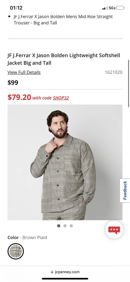 Portfolio image for *Website - Commercial in Commercial Men at MC Ayers 