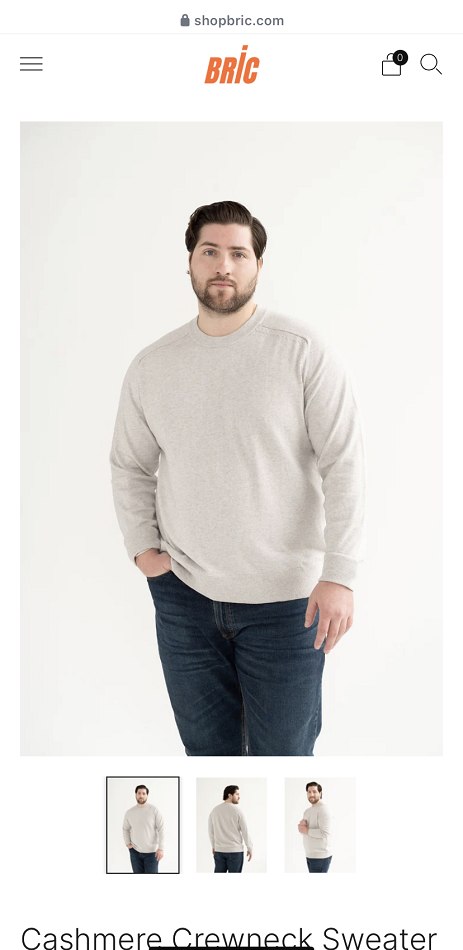 Portfolio image for *Website - Commercial in Commercial Men at MC Ayers 